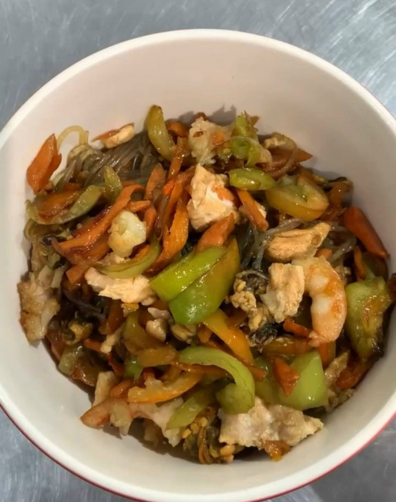 Фунчоза с разными добавками